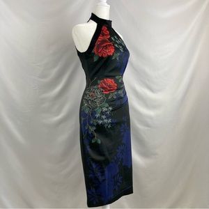 NWT - Millen Floral Halter-neck Dress